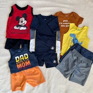 10 piece boys spring summer bundle